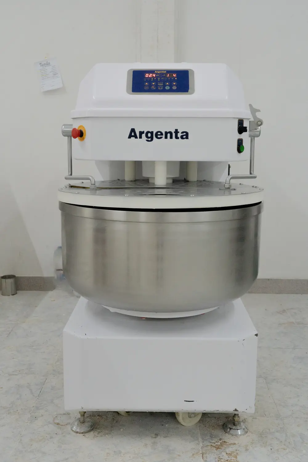 Amasadora Argenta trabajando en la fábrica